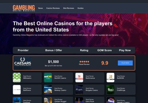 Gambling Online Magazine