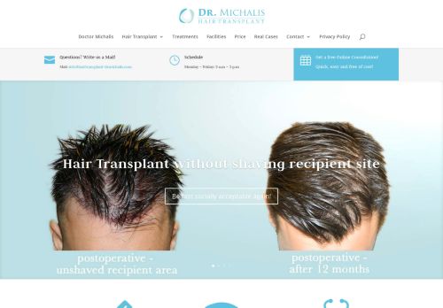 Dr. Michalis Georgiou | Hair Transplant clinics in Spain and Cyprus