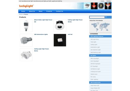 LED Manufacturer: Products