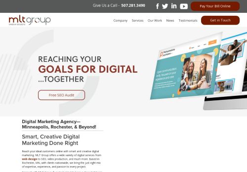 MLT Group | Website Design Minnesota