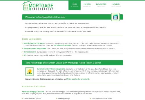 Mortgage Calculators.info