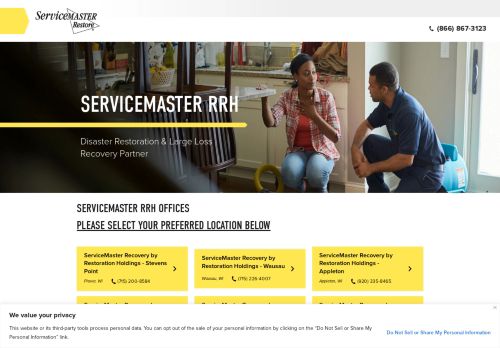 ServiceMaster | Restoration sevices in Green Bay WI