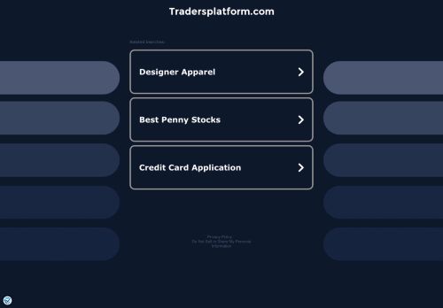 Trader’s Platform