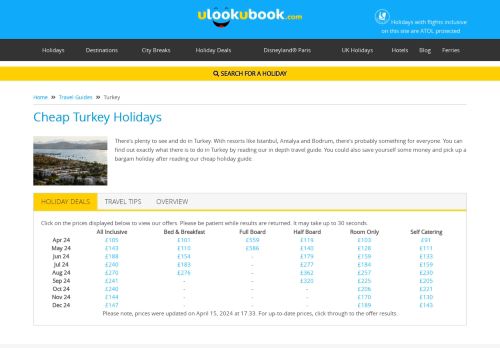UlookUbook: Turkey Holidays