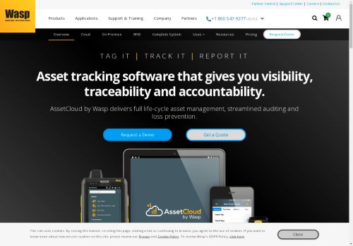 Wasp Barcode Technologies: Asset Tracking