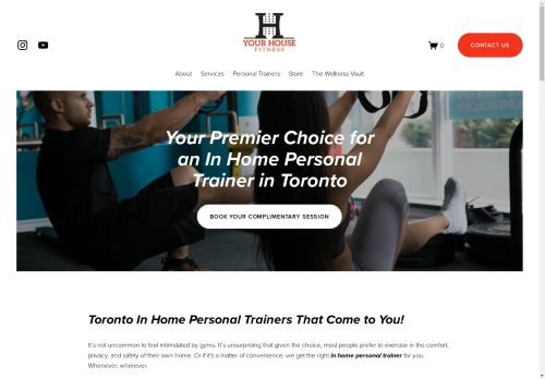 Your House Fitness | Personal Trainer Toronto
