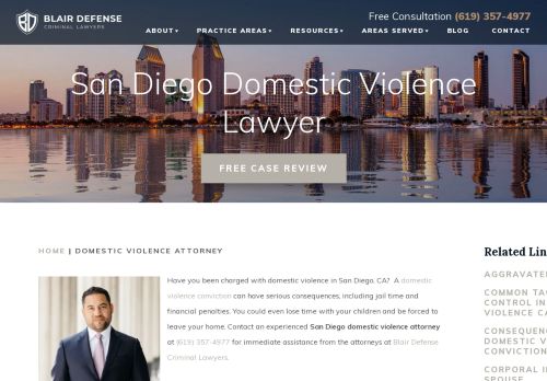 Blair Defense Criminal Lawyers - Domestic Violence Lawyer