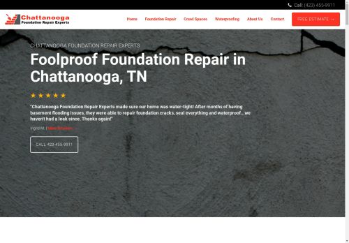 Chattanooga foundation repair company