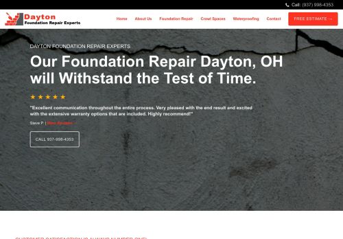 Dayton Foundation Repair Experts