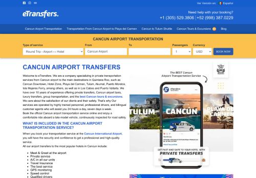 eTransfers | Airport Private Transportation