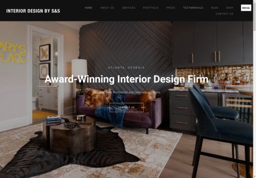 Interior Designers in Atlanta, GA | Interior Design by S&S