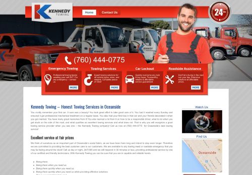 Kennedy Towing | Expert Towing Solutions in Oceanside, CA 