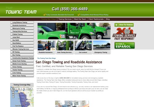 The Towing Team | Expert Towing Service in San Diego CA 