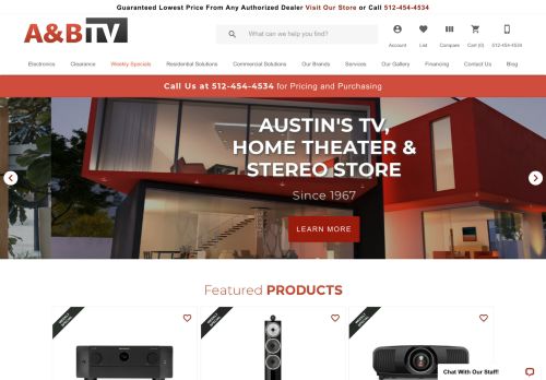 A&B TV - Premium Electronics Store Austin