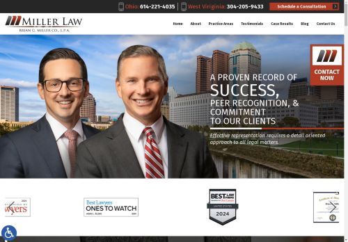 Brian G. Miller Co., L.P.A. | Personal Injury lawyers in Columbus OH