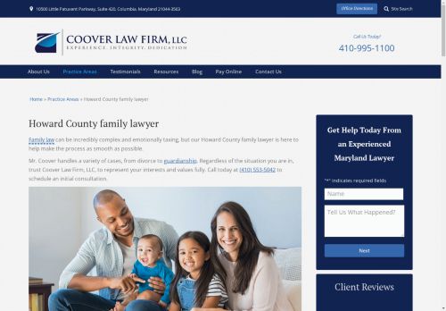 Howard County Family Attorney