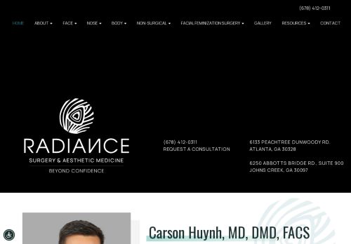 Radiance Surgery & Aesthetic Medicine | Carson Huynh, MD, DMD, FACS