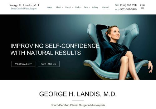 Dr. George H. Landis | Best Plastic Surgery in Minneapolis, IN
