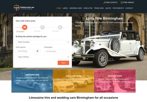 Finishing Touch Limo Hire Birmingham