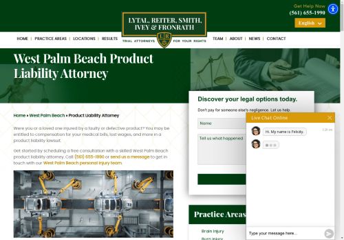 West Palm Beach product liability Lawyer