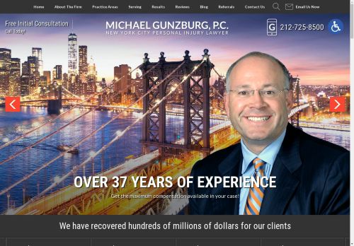 Michael Gunzburg, P.C. | Personal injury lawyers in New York City NY
