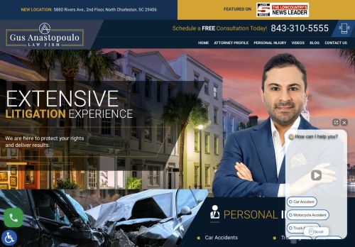 Gus Anastopoulo Law Firm | Personal Injury lawyer in Charleston SC