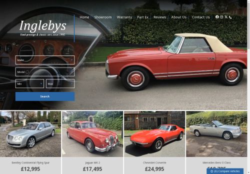 Inglebys Classic Cars