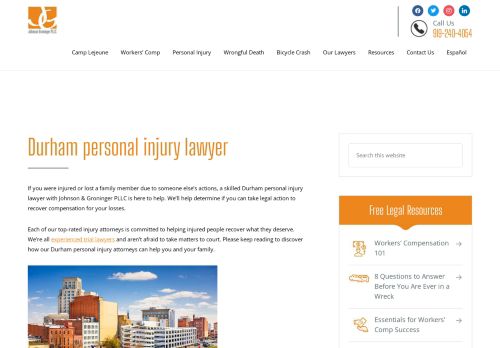 Durham Personal Injury Attorney