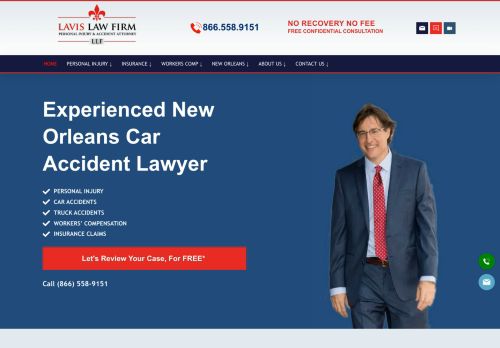 Lavis Law Firm | Personal Injury Attorneys in New Orleans LA