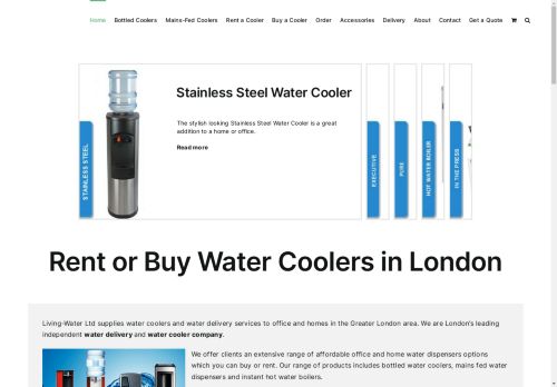 Living-Water Coolers and Dispensers