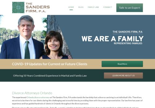 The Sanders Firm, P.A | Divorce lawyers in Orlando FL
