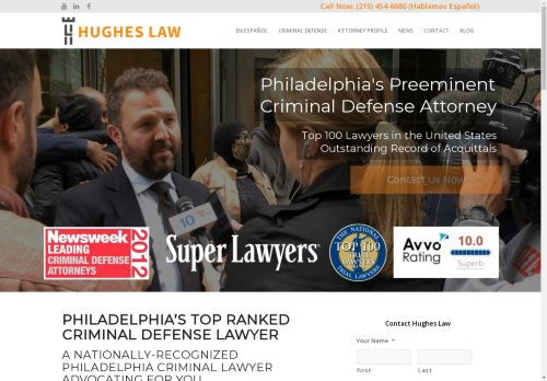 Philadelphia Criminal Defense Lawyer Evan Hughes