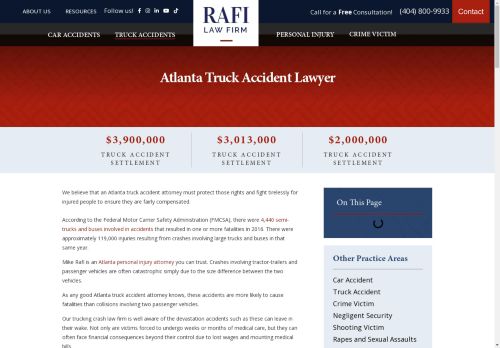 Atlanta Truck Accident Lawyer