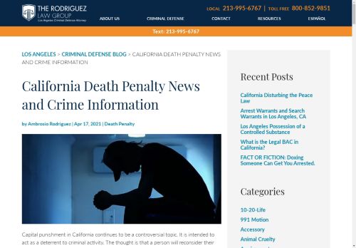 Safe California | News and Information About the Death Penalty