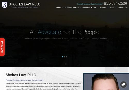 Sholtes Law, PLLC | Personal injury lawyer in St.Lucie FL