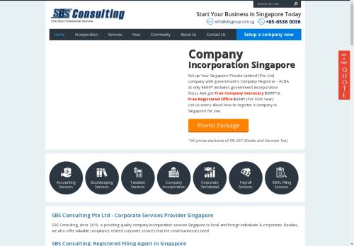 SBS Consulting | Company Incorporation and Business Professional Services in Singapore