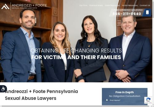 Andreozzi & Foote, PC | Pennsylvania Sexual Assault Lawyers for Victims of Abuse
