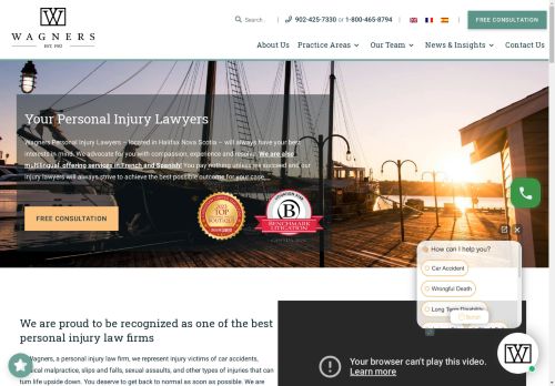 Wagners Law Firm | Personal Injury Lawyers in Halifax NS