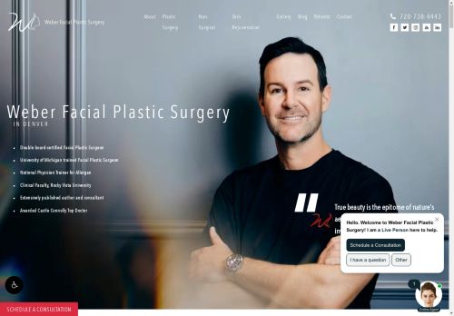 Dr. Stephen Weber | Facial Plastic Surgeon in Denver CO