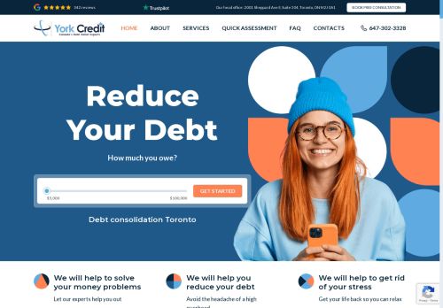 York Credit Services Debt Consolidation Toronto